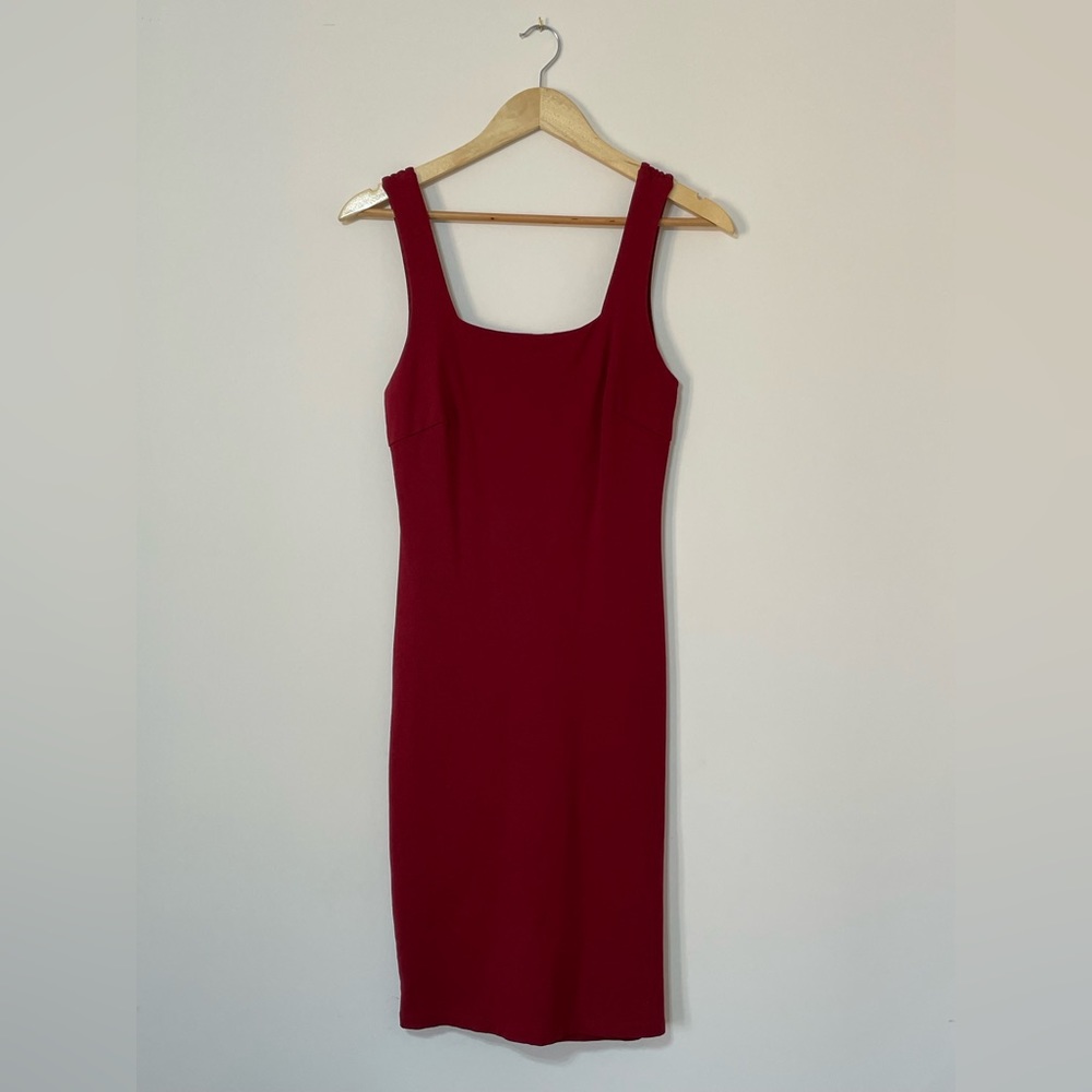 Red Wine Color Dress
